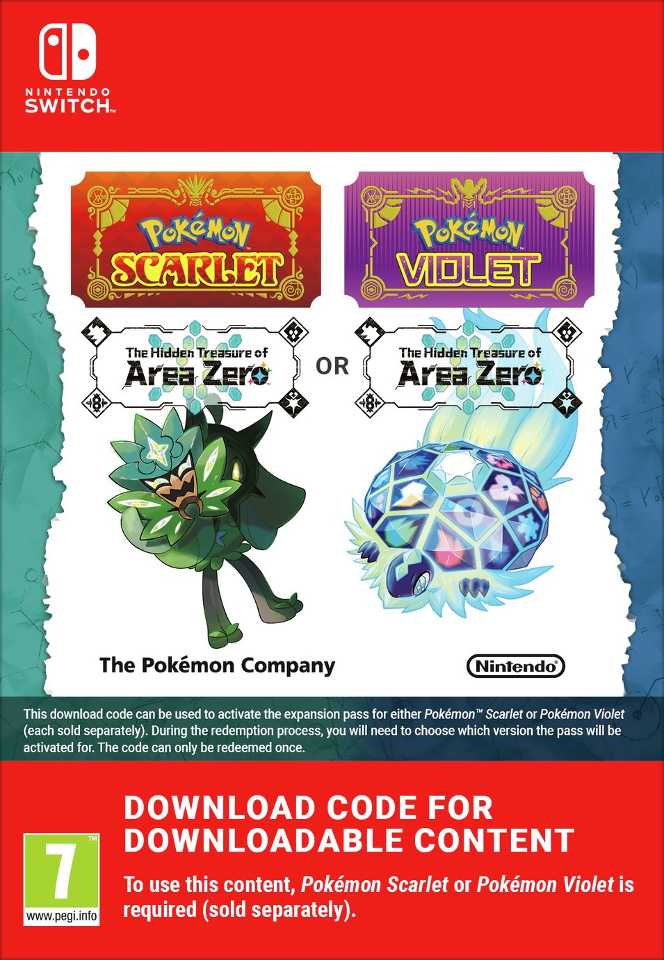 Pokemon Scarlet OR Violet: The Hidden Treasure Of Area Zero
