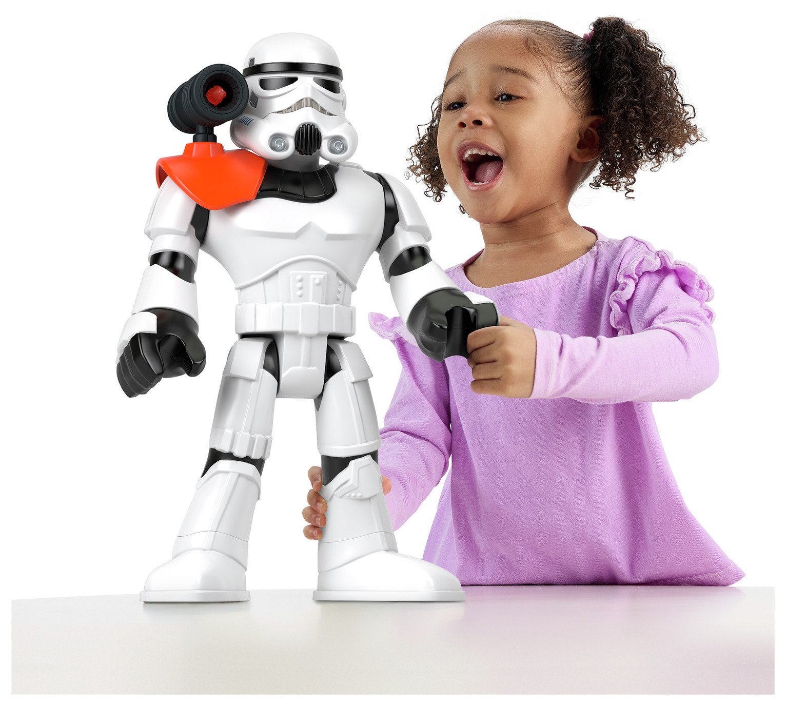 Imaginext Star Wars Stormtrooper XXL Figure Poseable Toy 