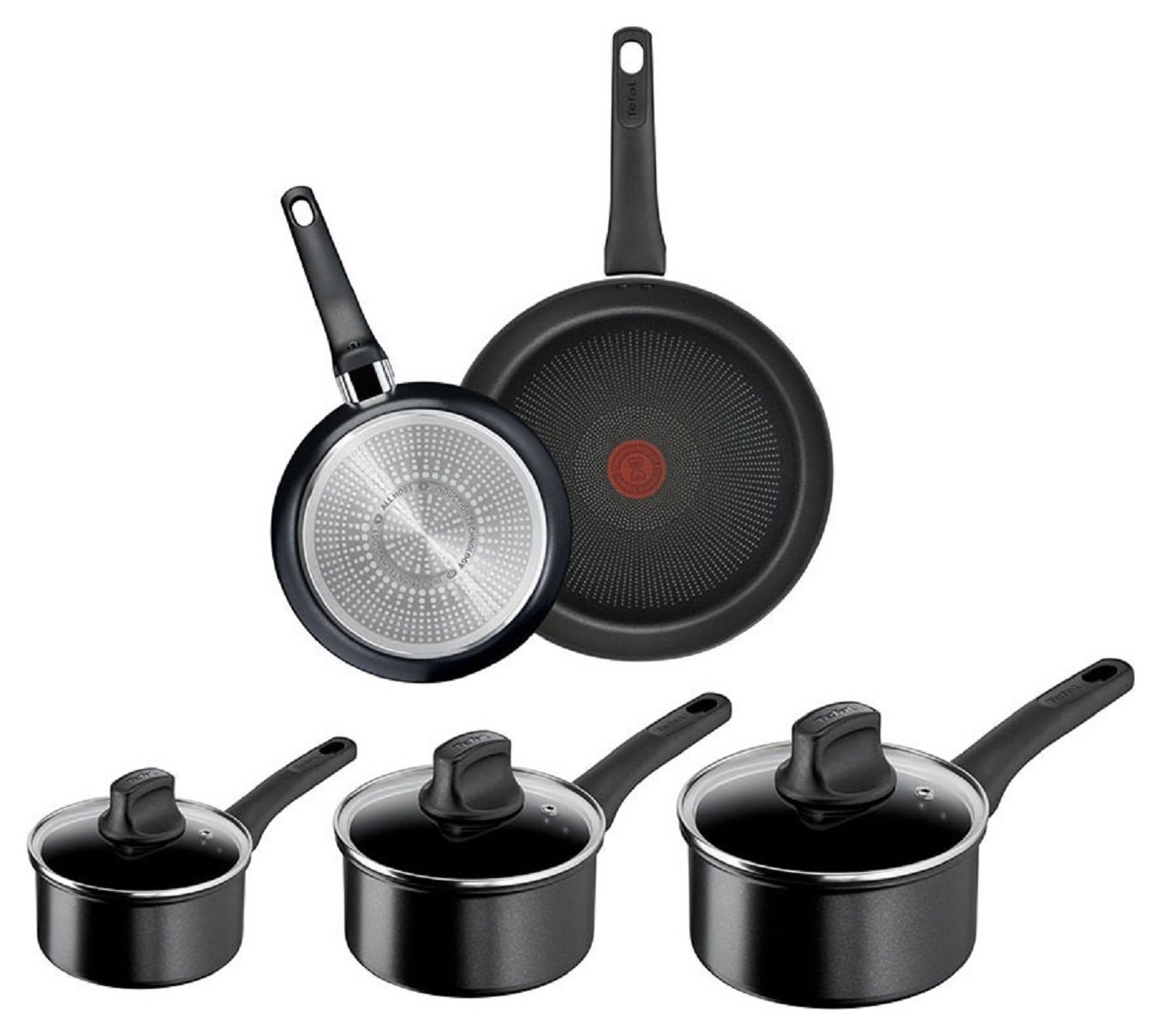 Tefal Titanium Excellence 5 Piece Non stick Pan Set