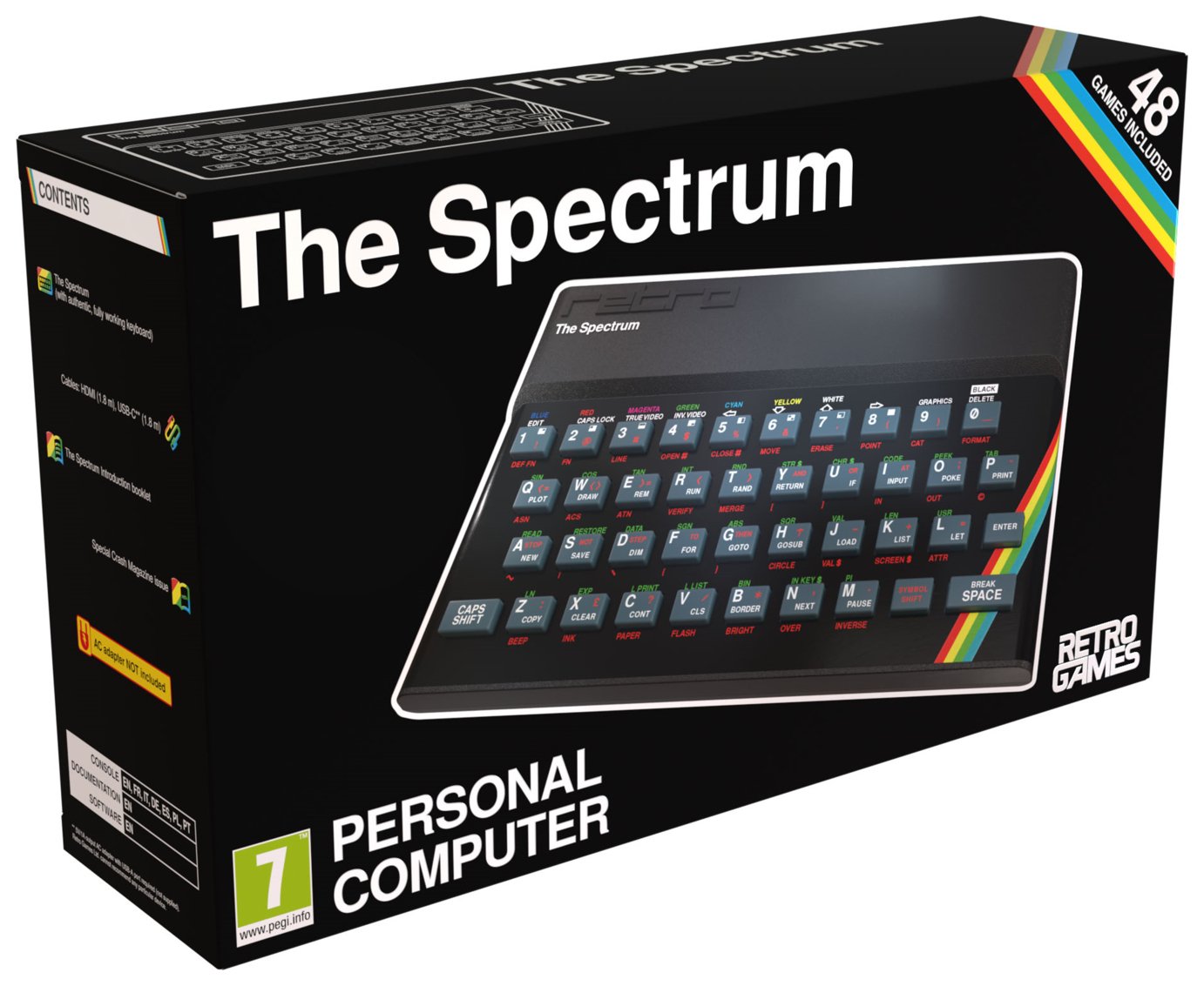 The Spectrum Retro Gaming Console