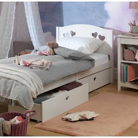 Habitat Mia Single Bed Frame with 2 Drawers - White