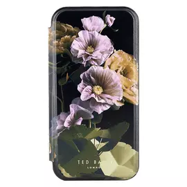 Ted Baker iPhone 12/12 Pro Mirror Folio Phone Case - Black