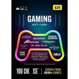 You Choose Gaming 25 GBP Gift Card