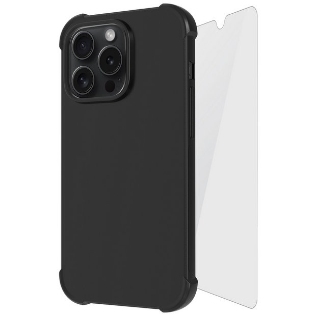 Buy Skech iPhone 16 Pro Max Phone Case Glass Screen Protector Mobile phone cases Argos