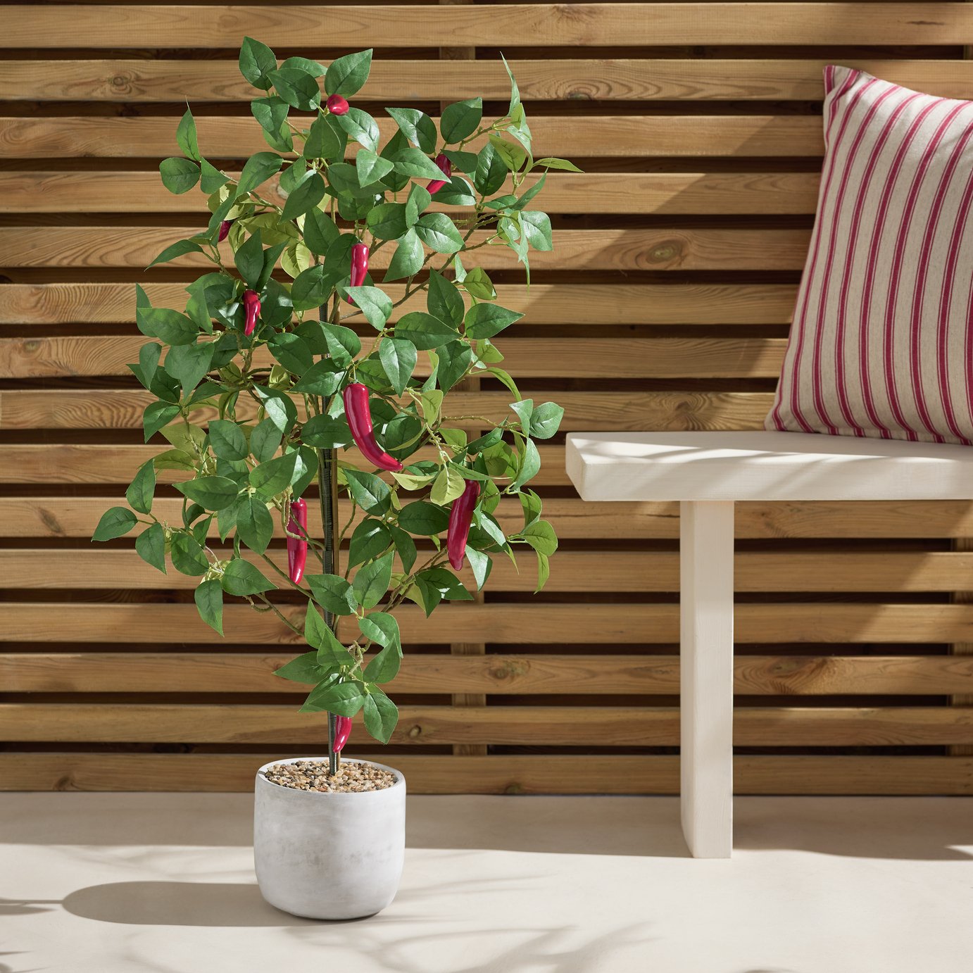  Home 36 inch Tall Faux Chilli Tree