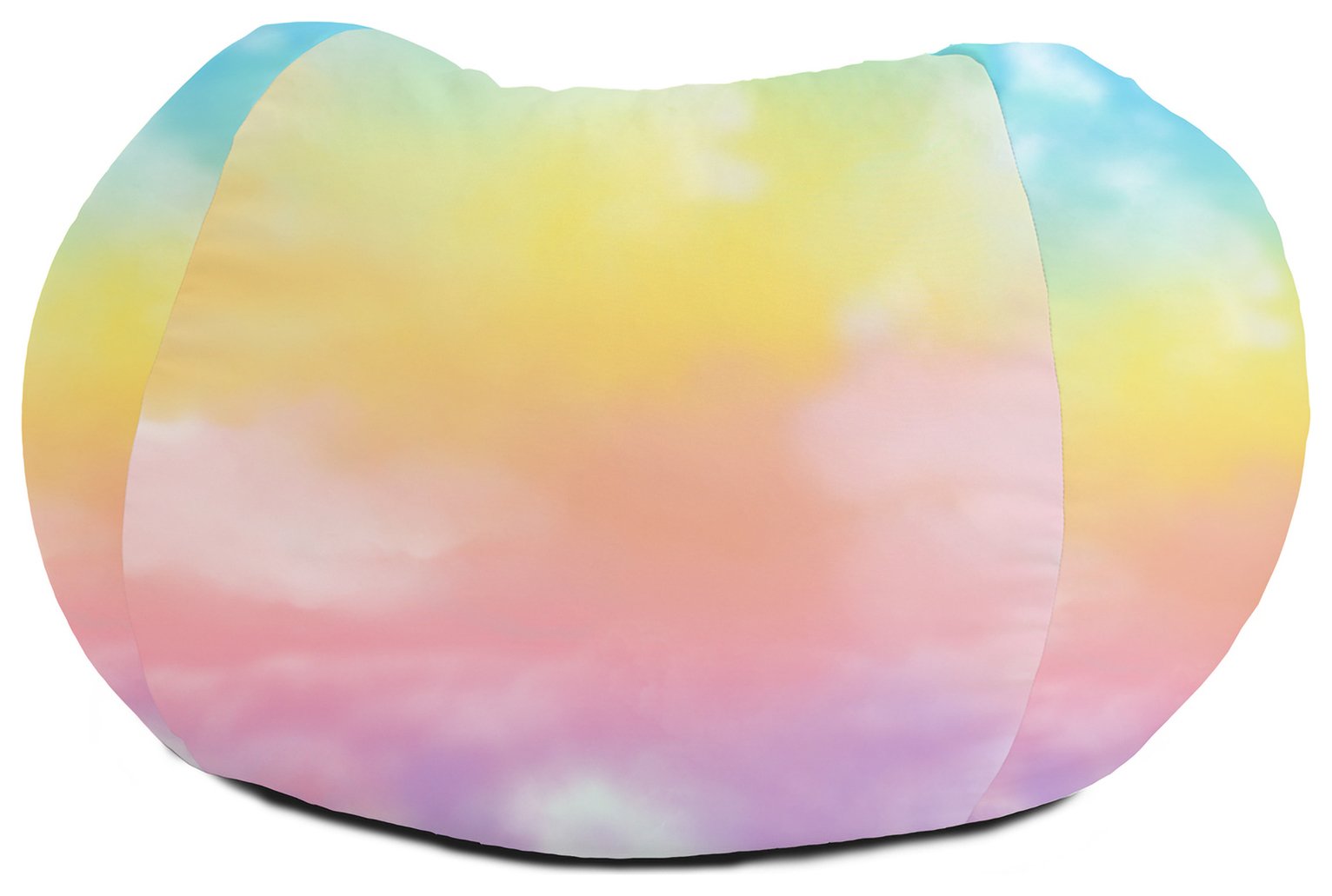rucomfy Kids Medium Tie Dye Bean Bag - Multicoloured