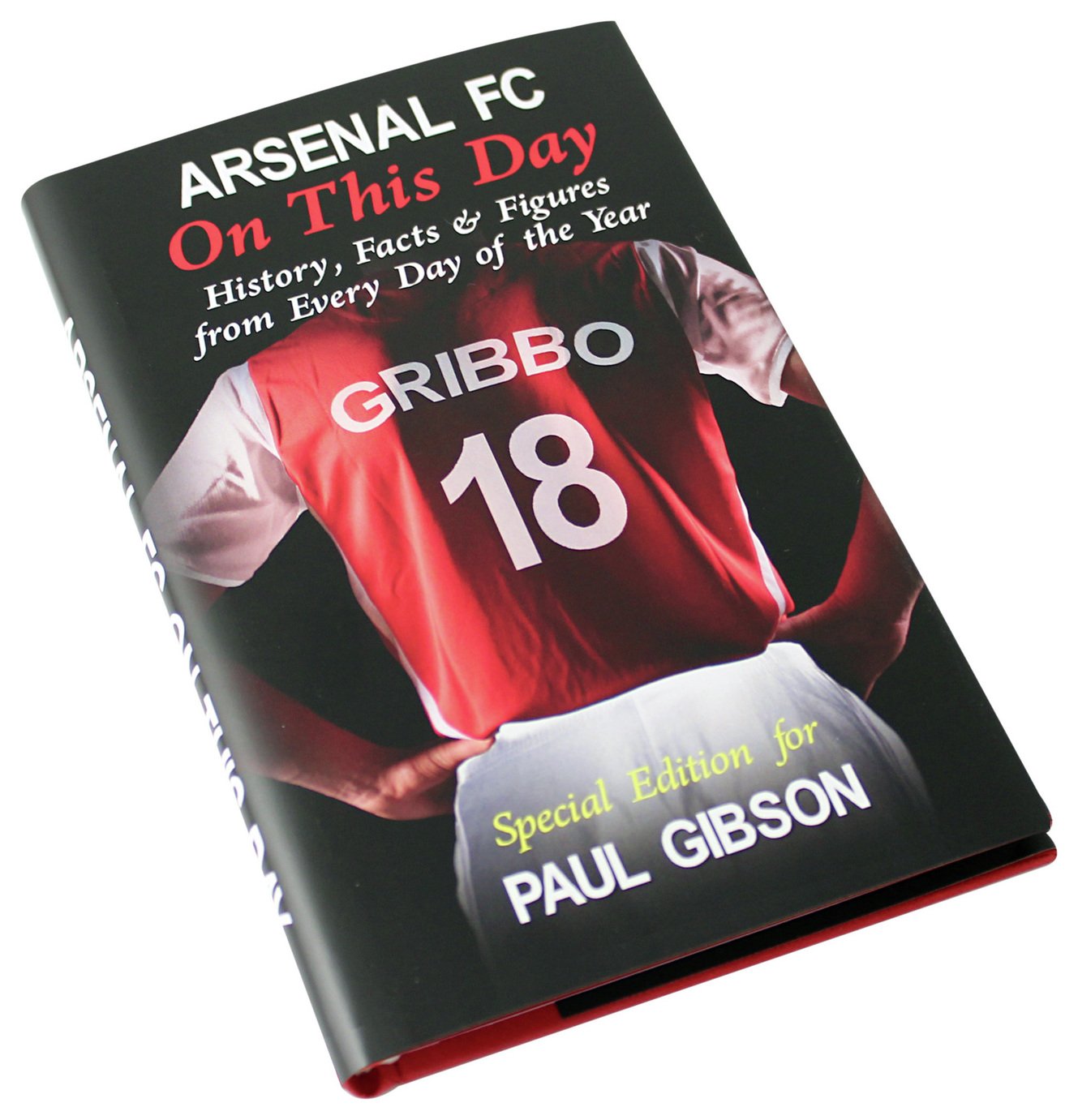 Personalised Message Arsenal On This Day Book