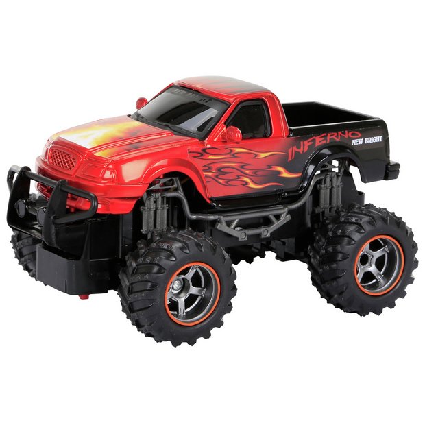 Red remote store control monster truck