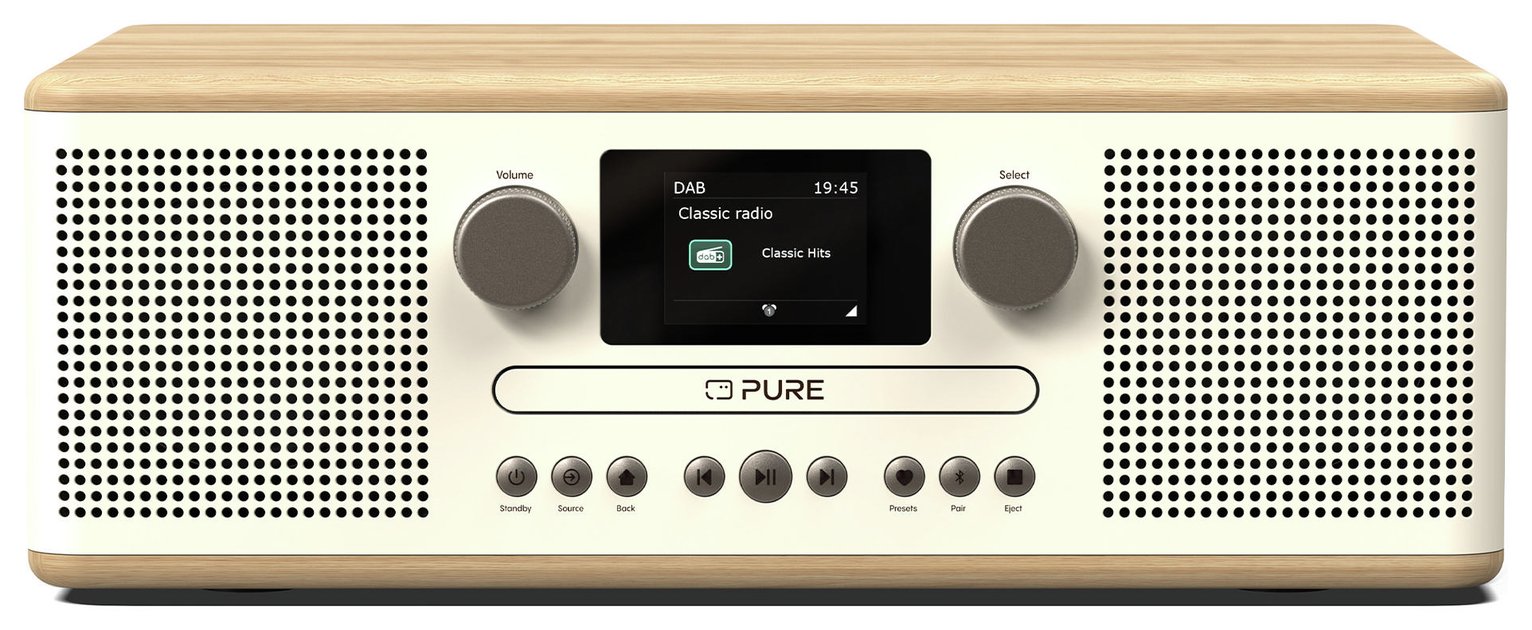 Pure Classic C-D6 DAB+/FM Radio/Bluetooth - Oakwood