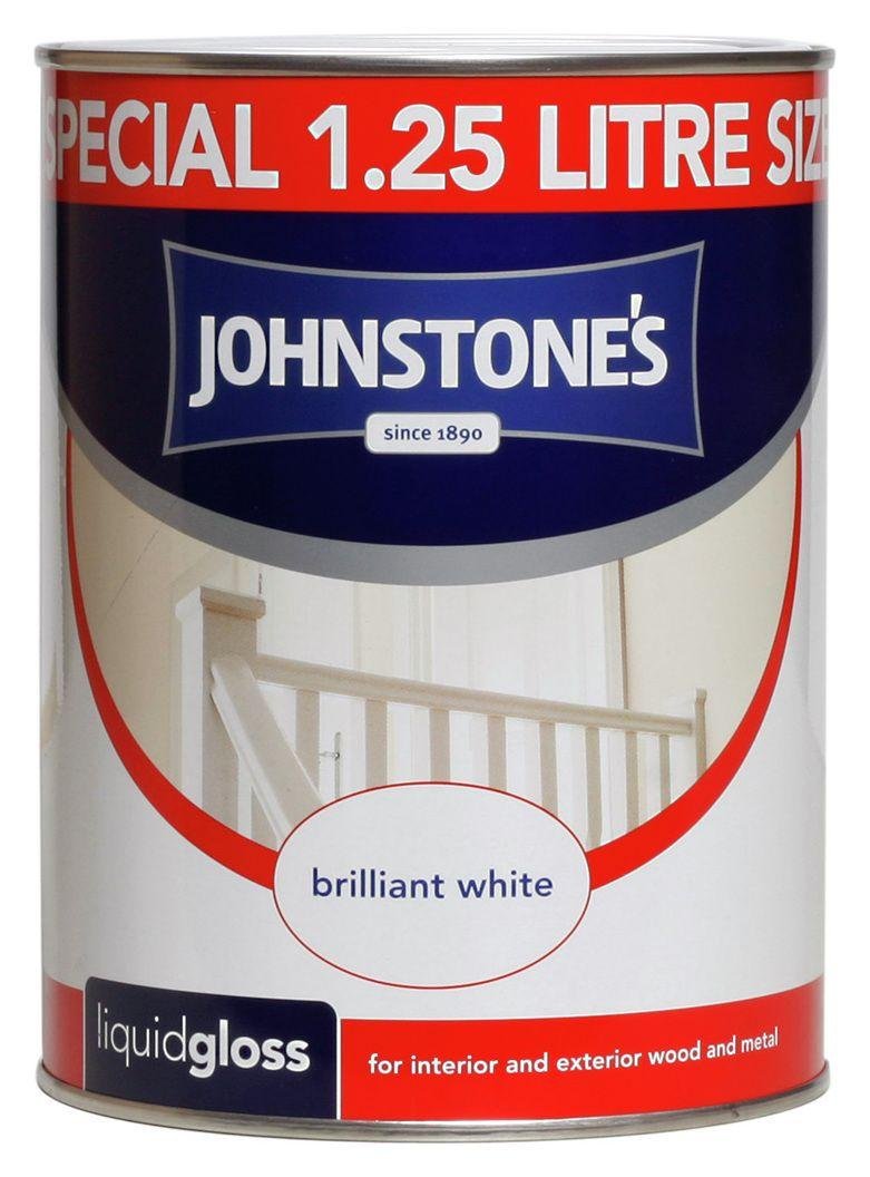 Buy Johnstone's White Quick Dry Satin 1.25L At Argos.co.uk - Your ...