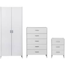 Buy HOME Seville 3 Piece 3 Door Wardrobe Package - Beech Effect at ...