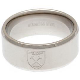 Stainless Steel West Ham Ring - Size X