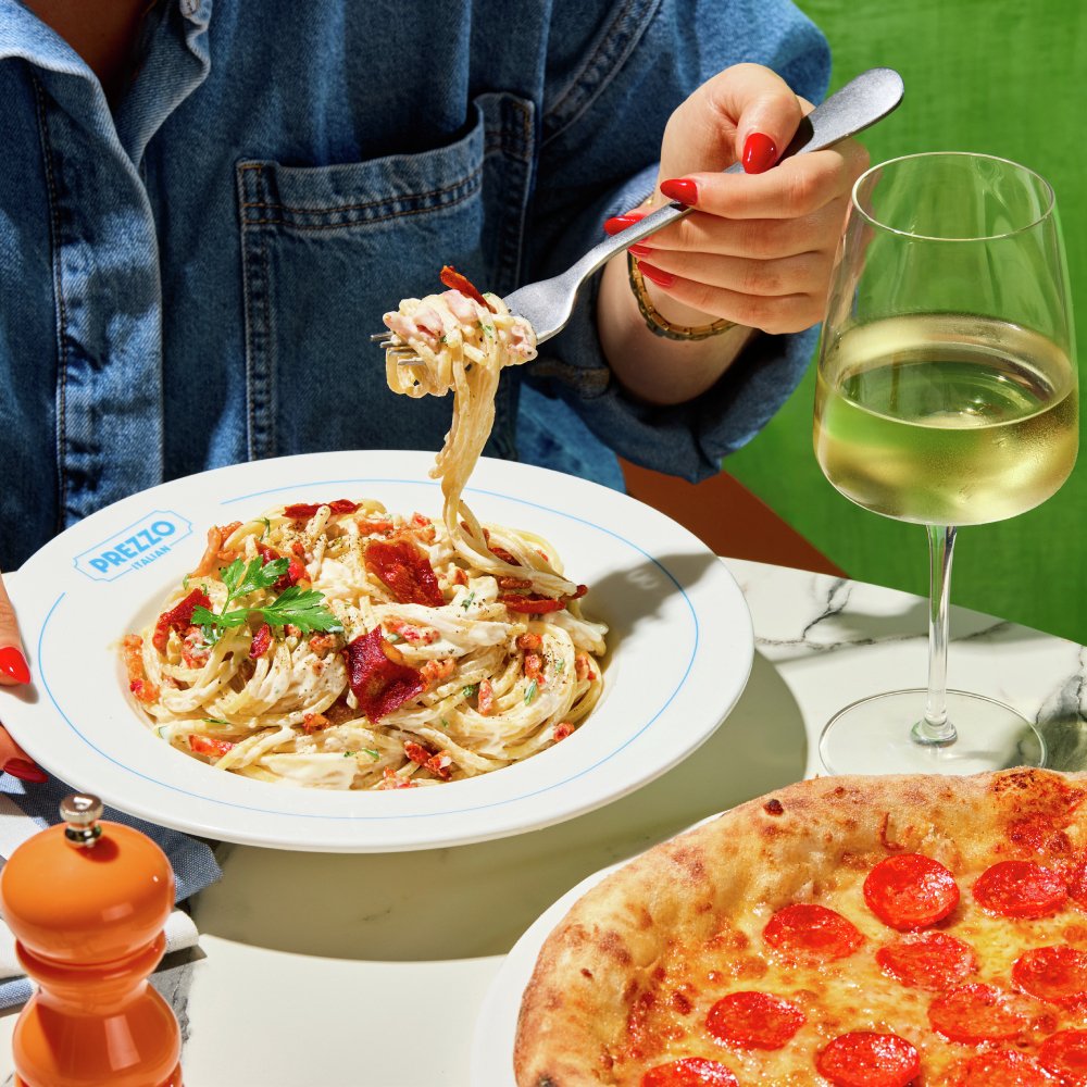 Buyagift Three Course Meal for Two at Prezzo Gift Experience