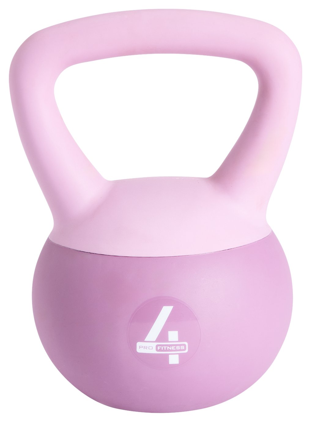Pro Fitness 4kg Soft Kettlebell - Pink
