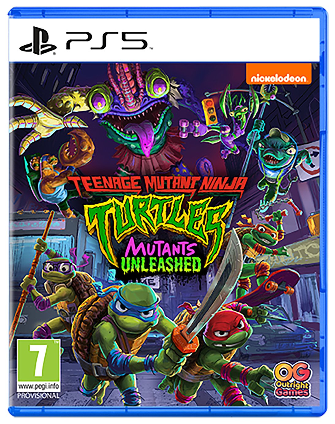Teenage Mutant Ninja Turtles: Mutants Unleashed PS5 Game