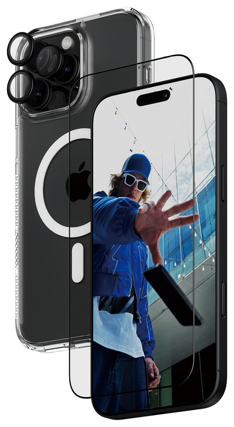 PanzerGlass iPhone 16 Pro Max 3-In-1 Protection Bundle