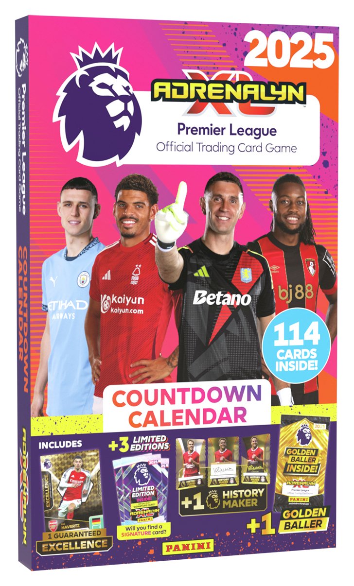 Panini Adrenalyn XL Premier League 2024-25 Countdown Cards