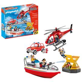 Playmobil 9319 City Action Fire Rescue Mission Playset