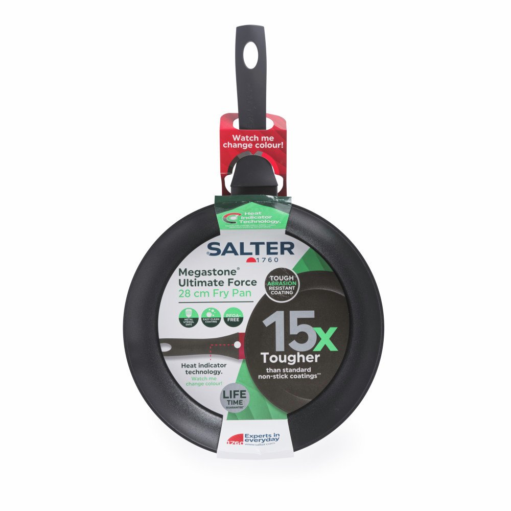 Salter 15x Megastone Thermo 28cm Frying Pan