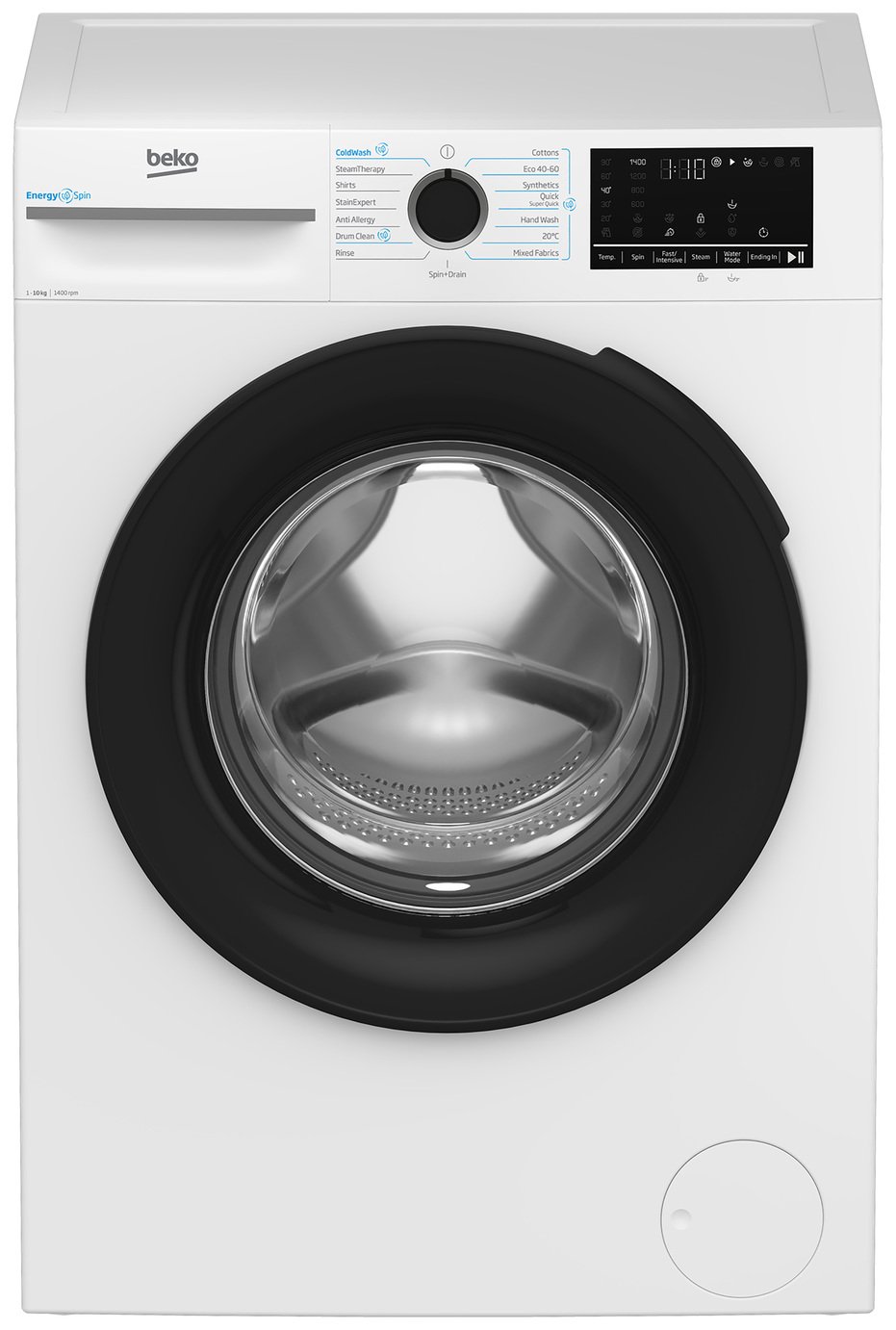 Beko EnergySpin BM3WT4104IW 10kg 1400 Washing Machine White