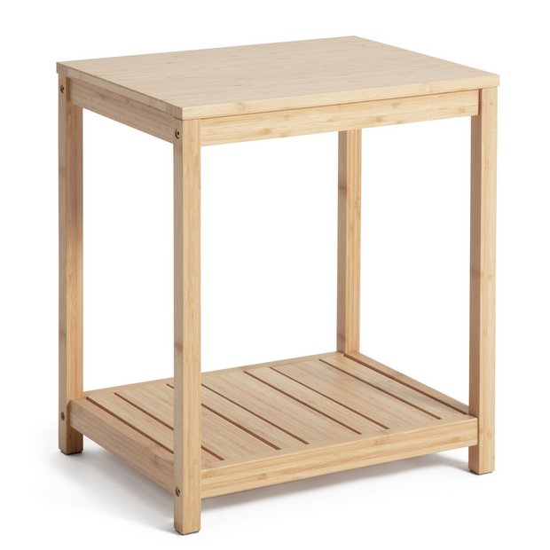 Ikea bamboo deals side table