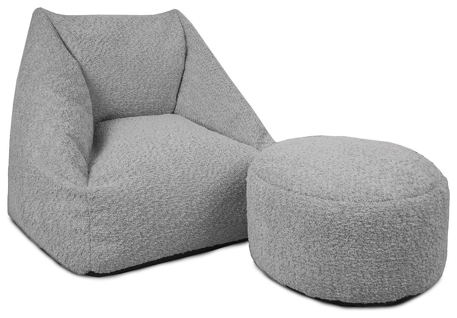 rucomfy Kids Snuggle Bean Bag Chair And Footstool