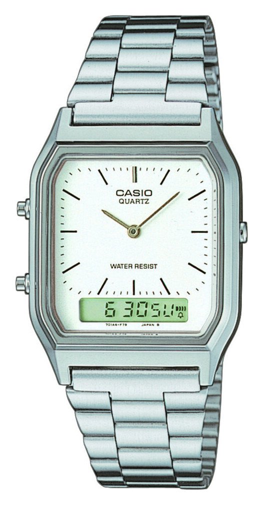 Casio Classic Dual Display Retro Style Bracelet Watch