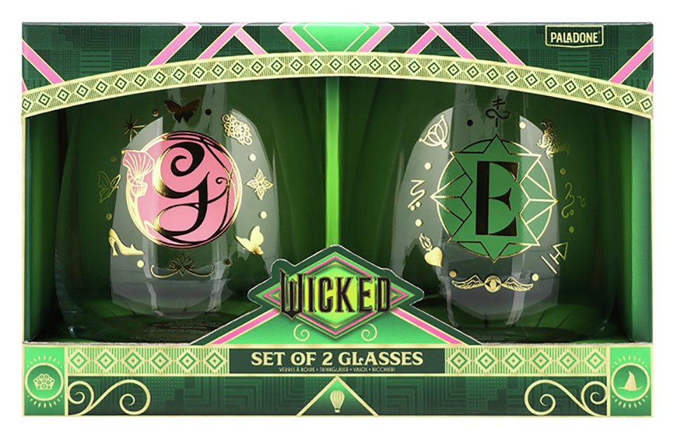 Wicked Set of 2 Tumbler Glasses