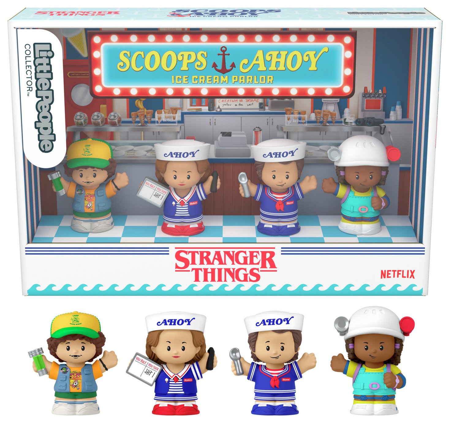 Collector Stranger Things Scoops Troop Special Edition Set