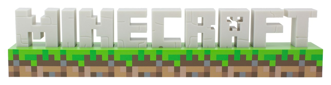 Minecraft Logo Kids LED Night Light