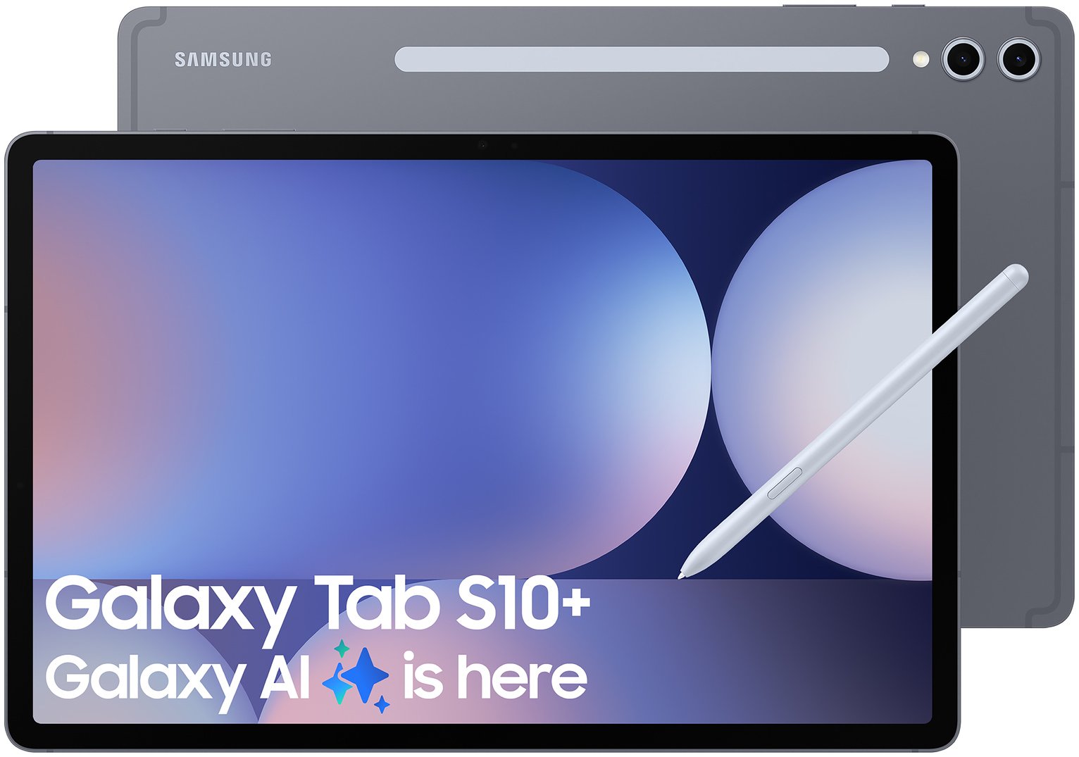 Buy Samsung Galaxy Tab S10+ 12.4in 256GB Wi-Fi AI Tablet - Grey