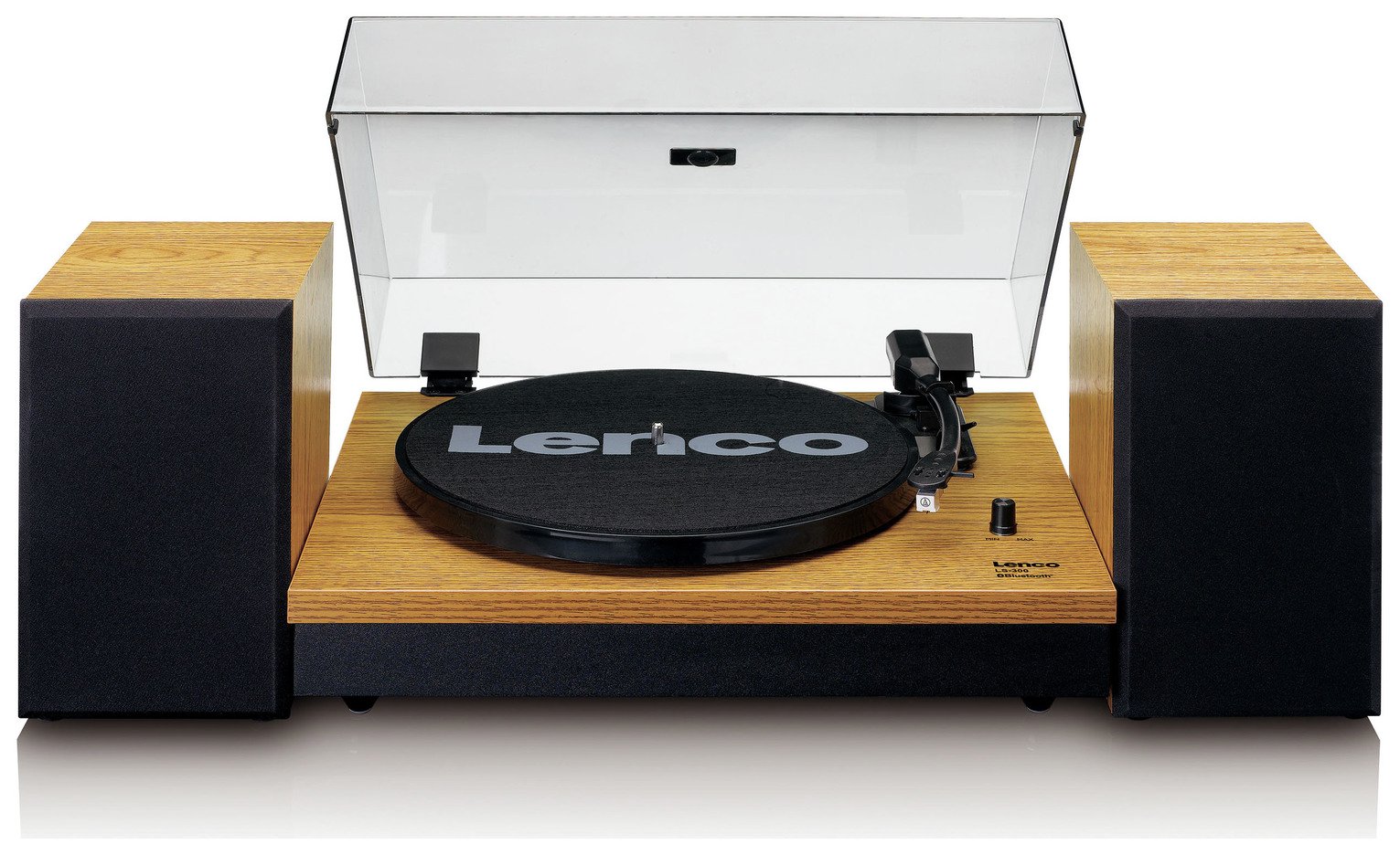 Lenco LS-300WD Belt-Drive Turntable with Bluetooth - Oak