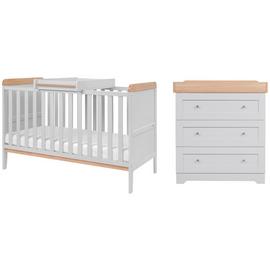 Tutti Bambini Rio 2 Piece Nursery Furniture Set - Dove Grey