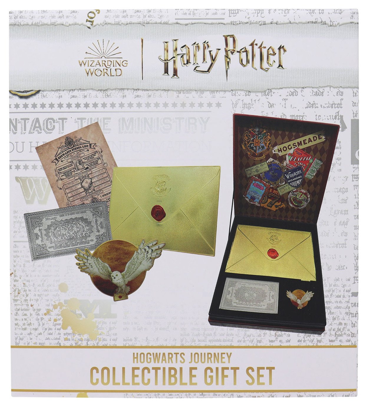 Harry Potter Journey to Hogwarts Ltd Ed Collectible Gift Set