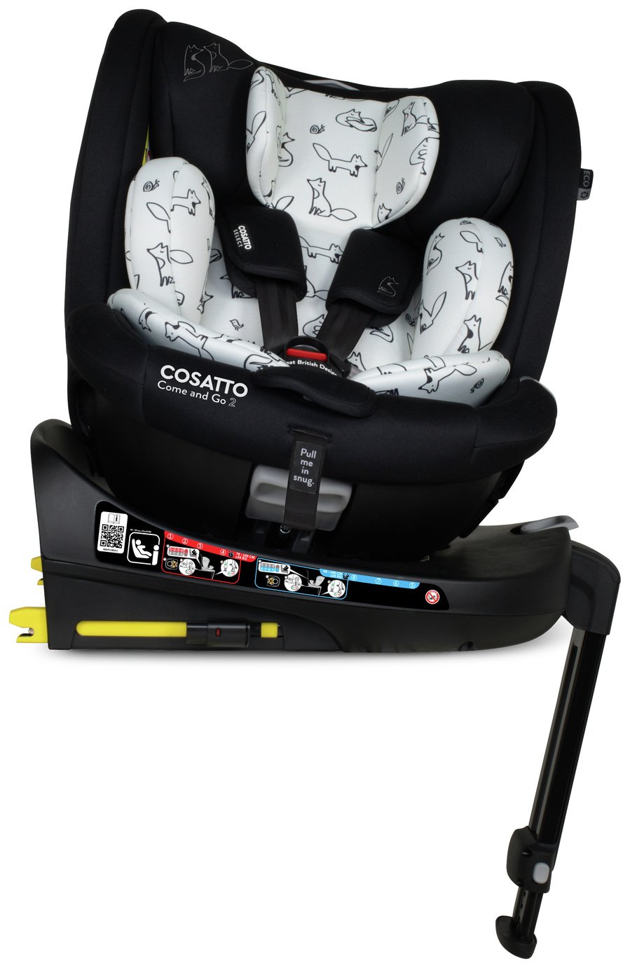 Cosatto Come & Go 2 i-Size R129 Car Seat - Foxed