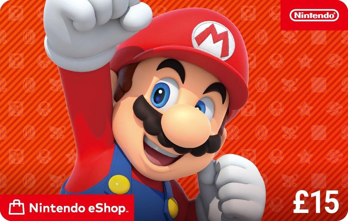 Nintendo eShop Card - 15 GBP Voucher