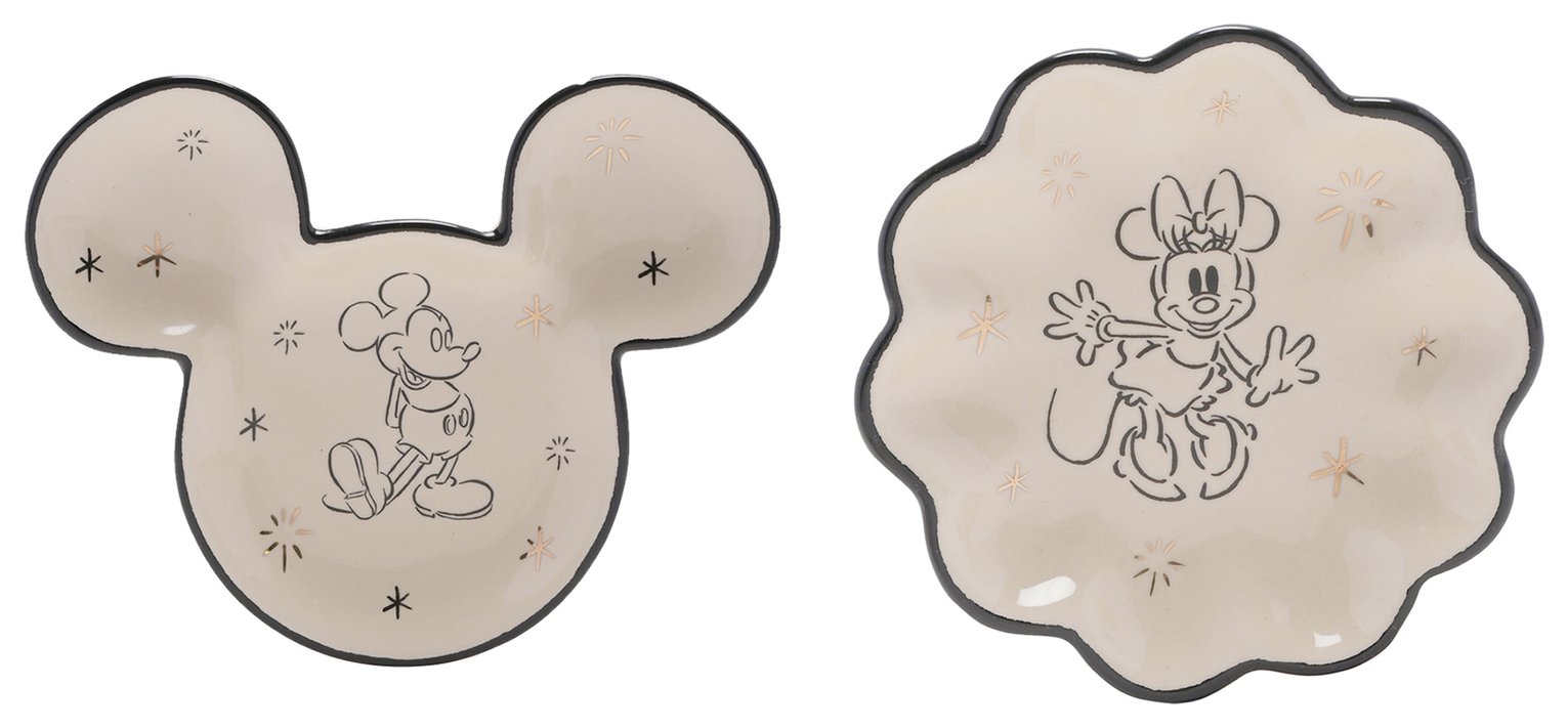 Disney Mickey And Minnie Mouse Trinket Dishes
