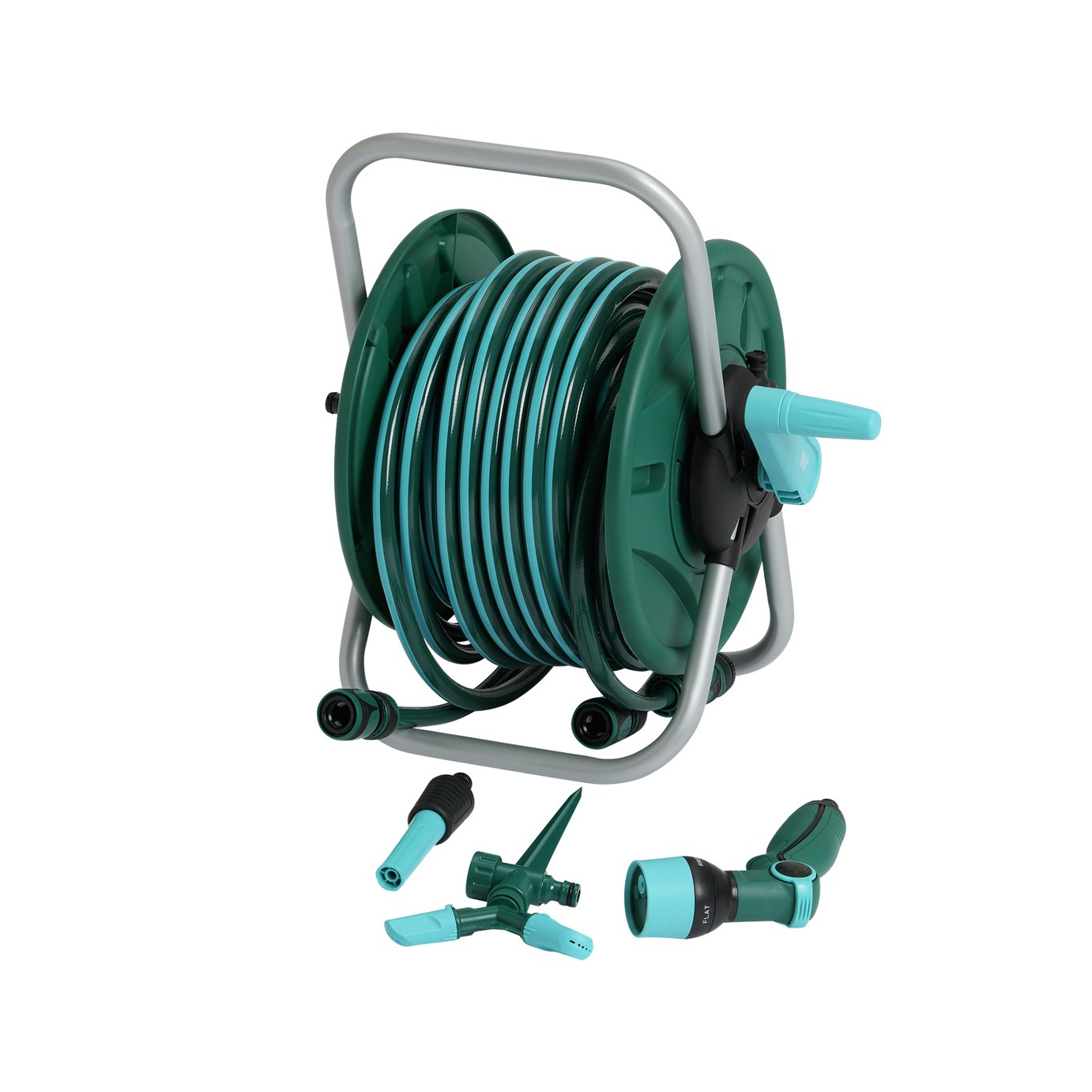 McGregor 25m Compact Hose Reel with Accessories