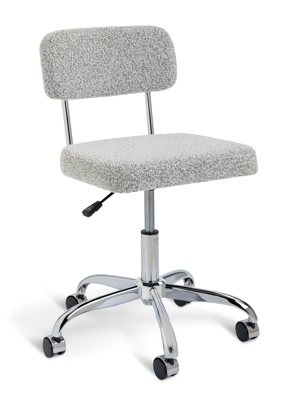 Habitat Haki Fabric Office Chair - Grey