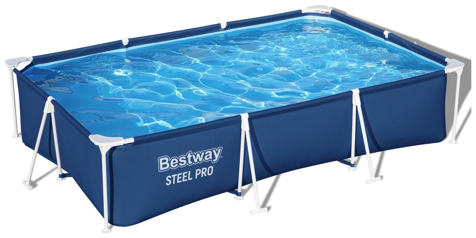Bestway 9ft Rectangular Paddling Pool - 3300L