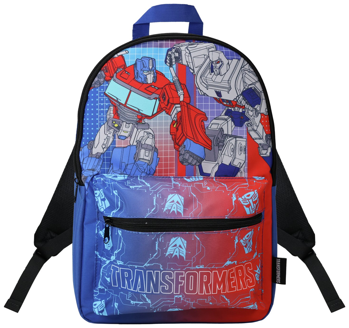 Hasbro New 9 Transformers Backpack - Blue