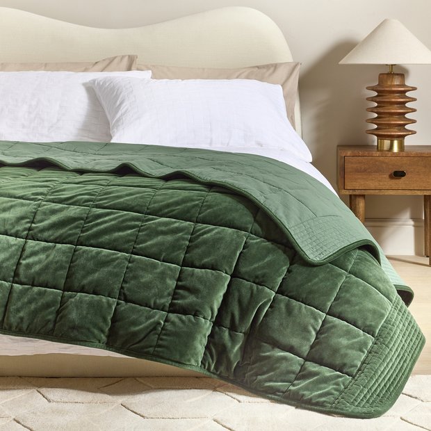 Velvet Bed Throws Cotton Velvet Sage Green Velvet Throw Buy