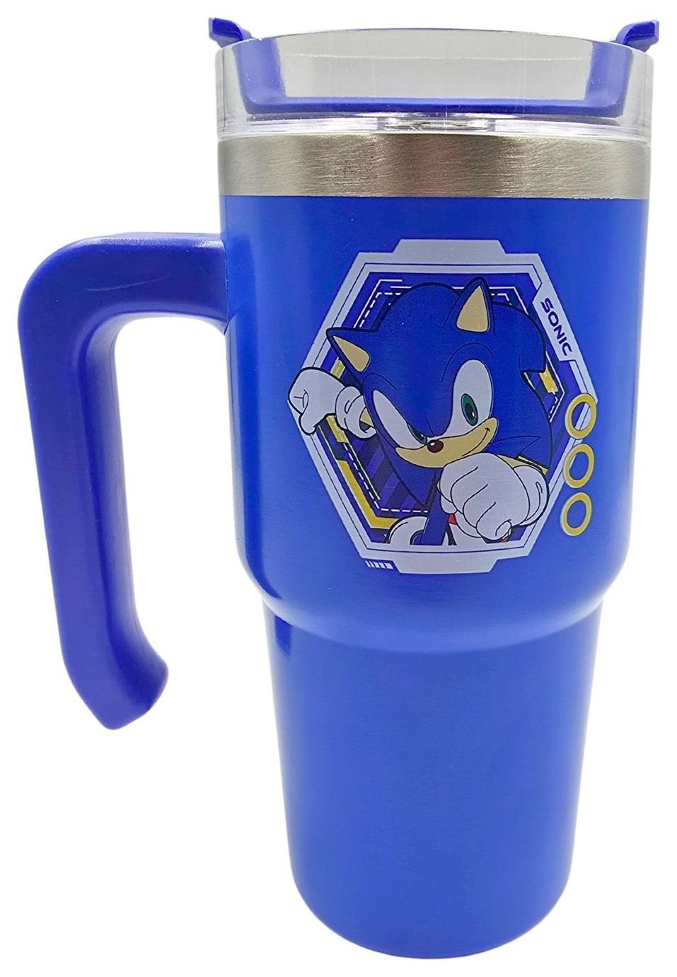 Hox Sonic Blue Travel Coffee Cup - 600ml