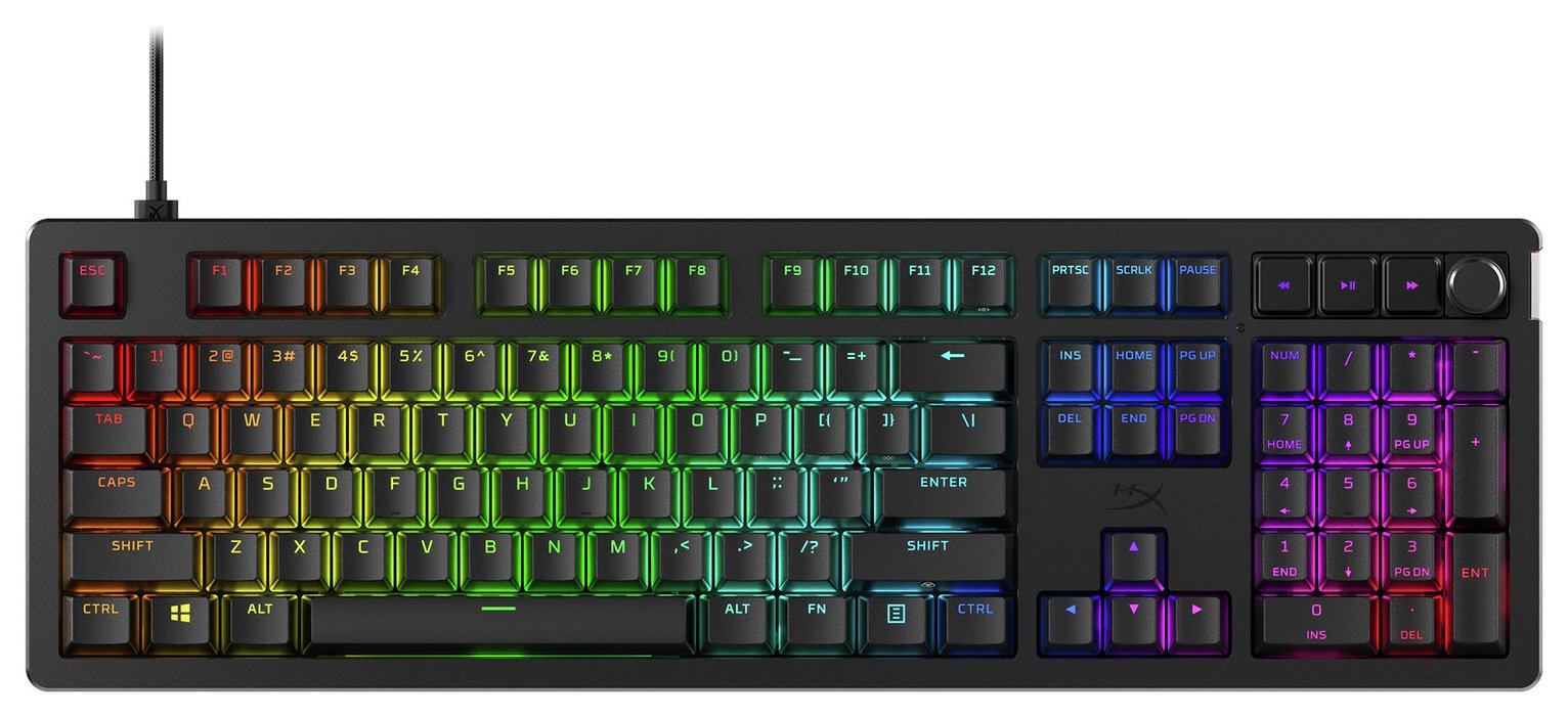 HyperX Alloy Rise Mechanical Wired Gaming Keyboard - Black