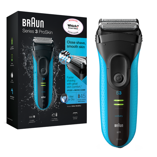 Buy Braun Series 3 Wet and Dry Electric Shaver 3040s