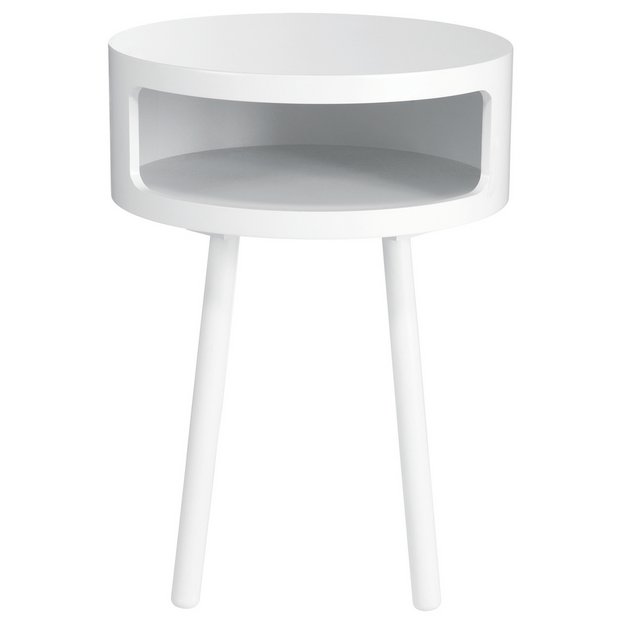 Buy Habitat Bumble Side Table White Side Tables Argos