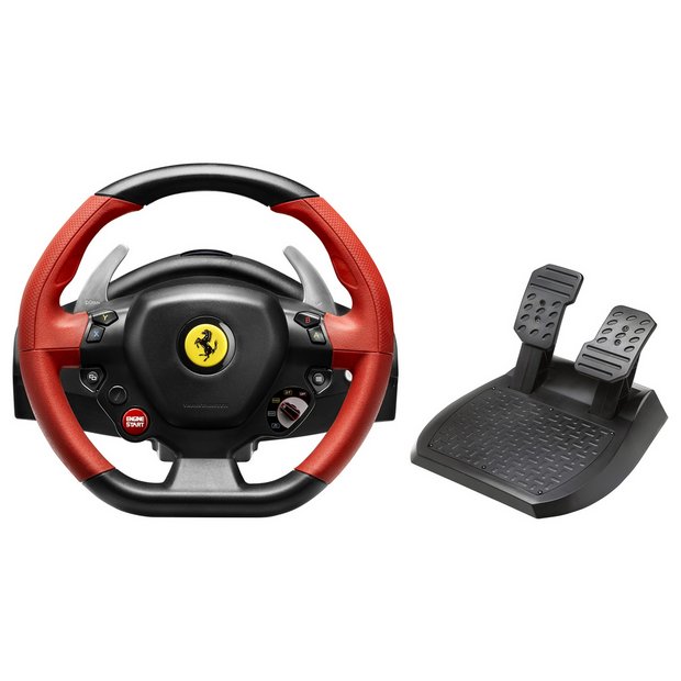 Arturo cerca Personas mayores Buy Thrustmaster Ferrari Spider Steering Wheel For Xbox One | Xbox One  controllers and steering wheels | Argos