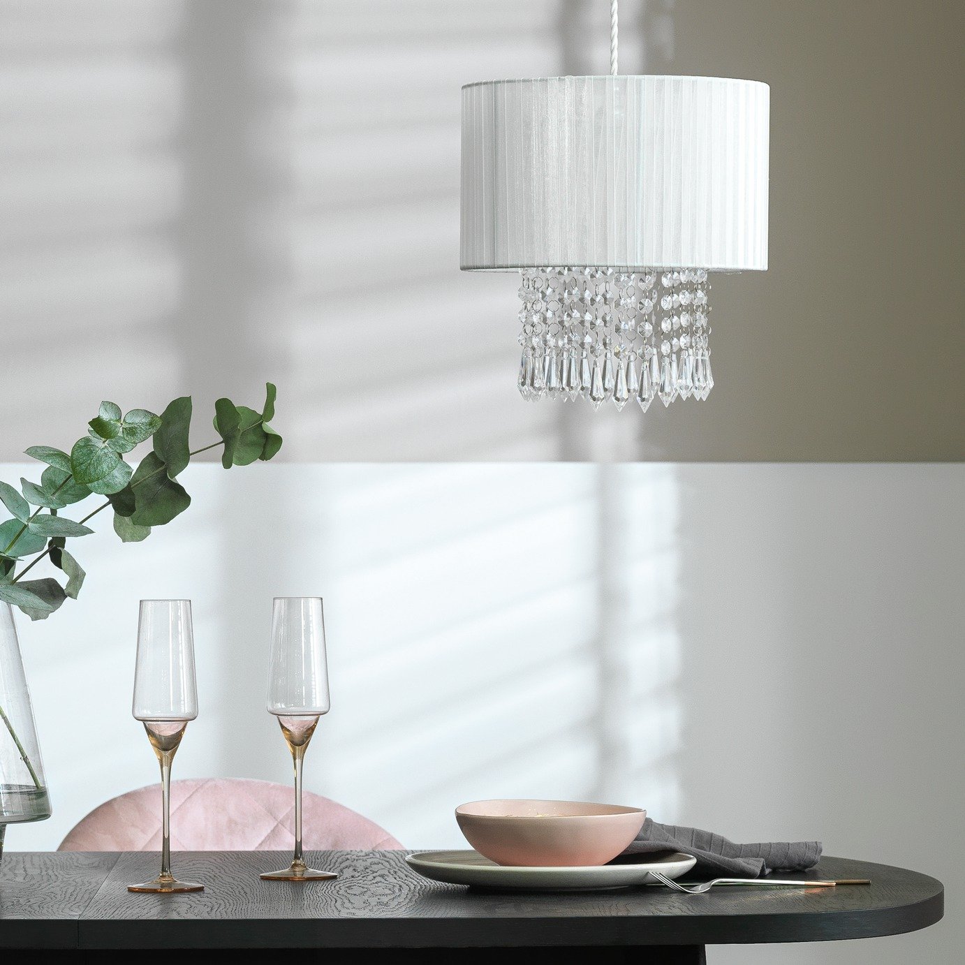 argos white light shade