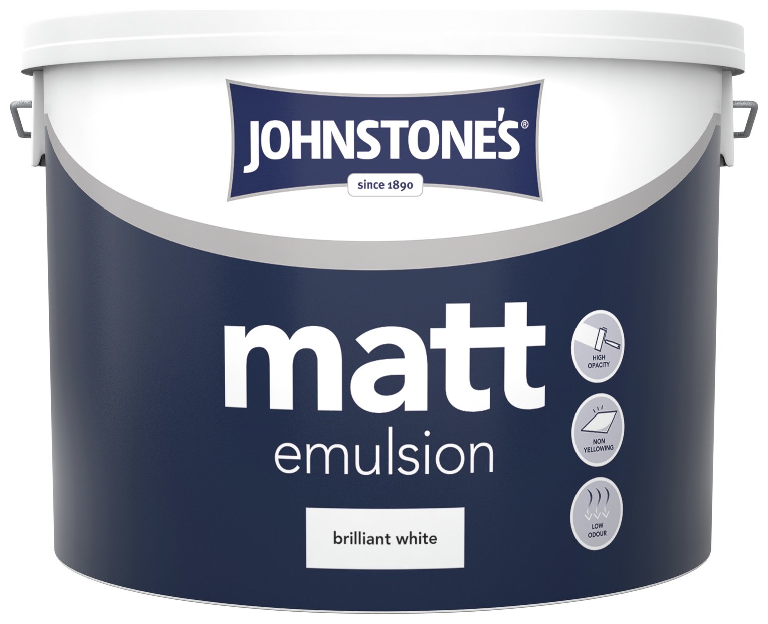 Johnstone's - Contract Matt Paint - Brilliant White - 10L