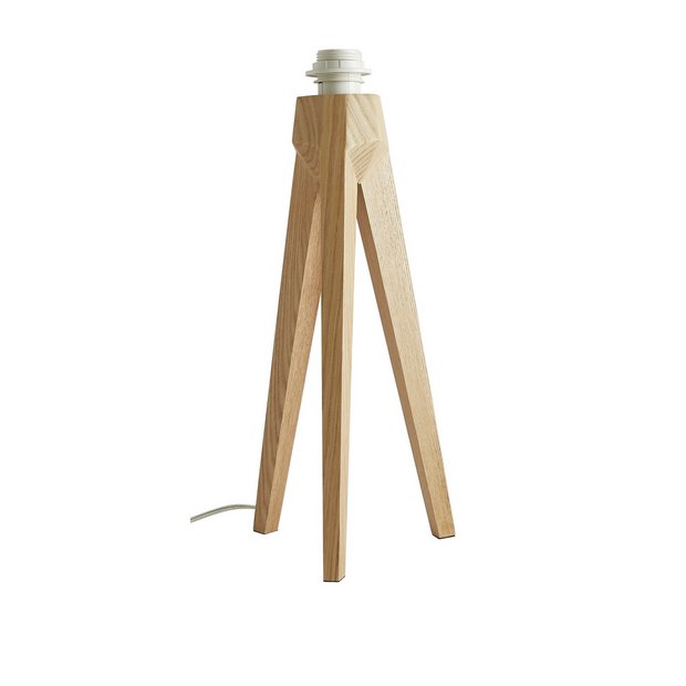 Buy Habitat Tripod Table Lamp Base Ash Table Lamps Argos